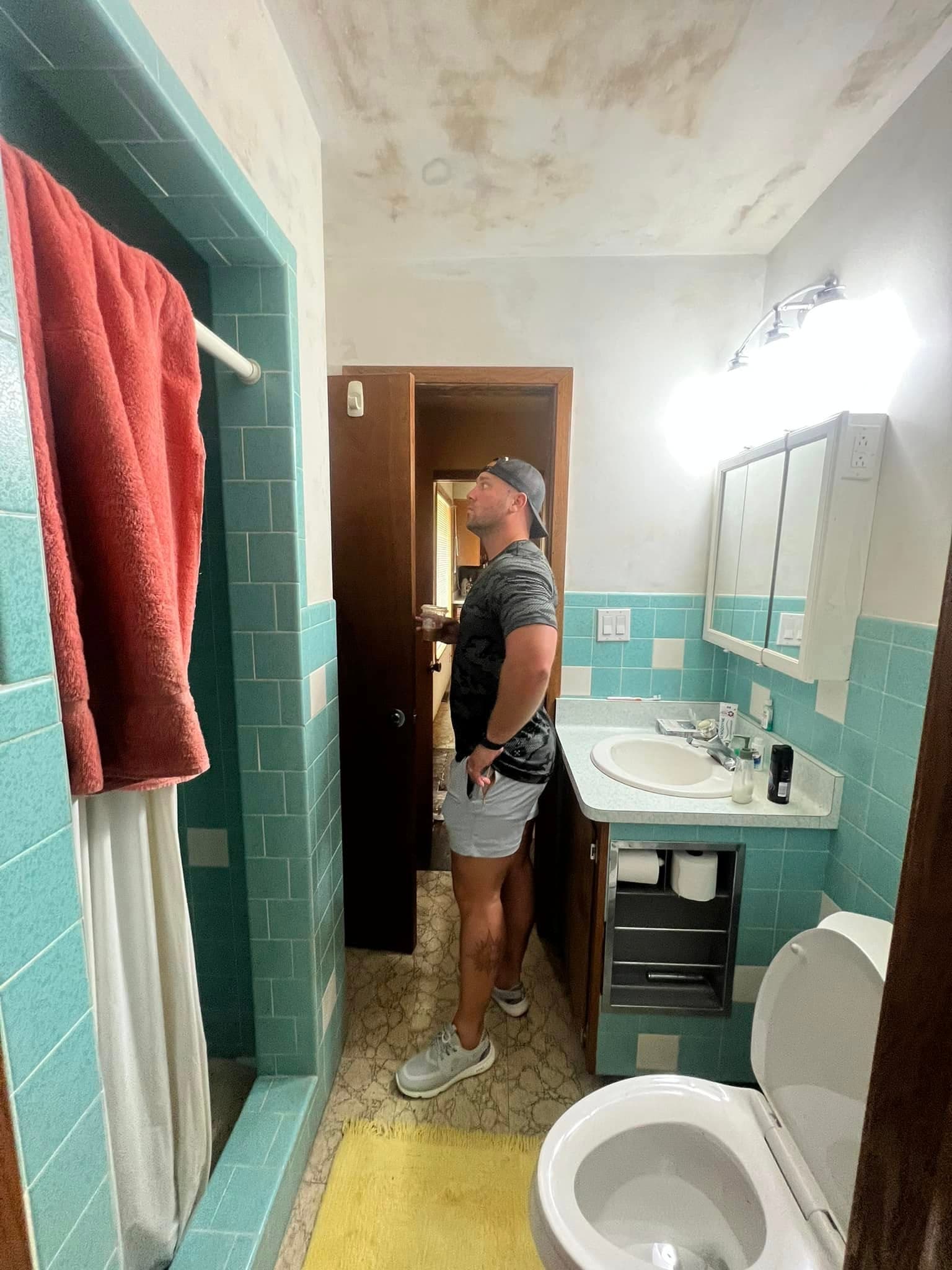 AJ Vermiglio of Home Closing Pros inspecting a property before writing a Madison WI cash offer